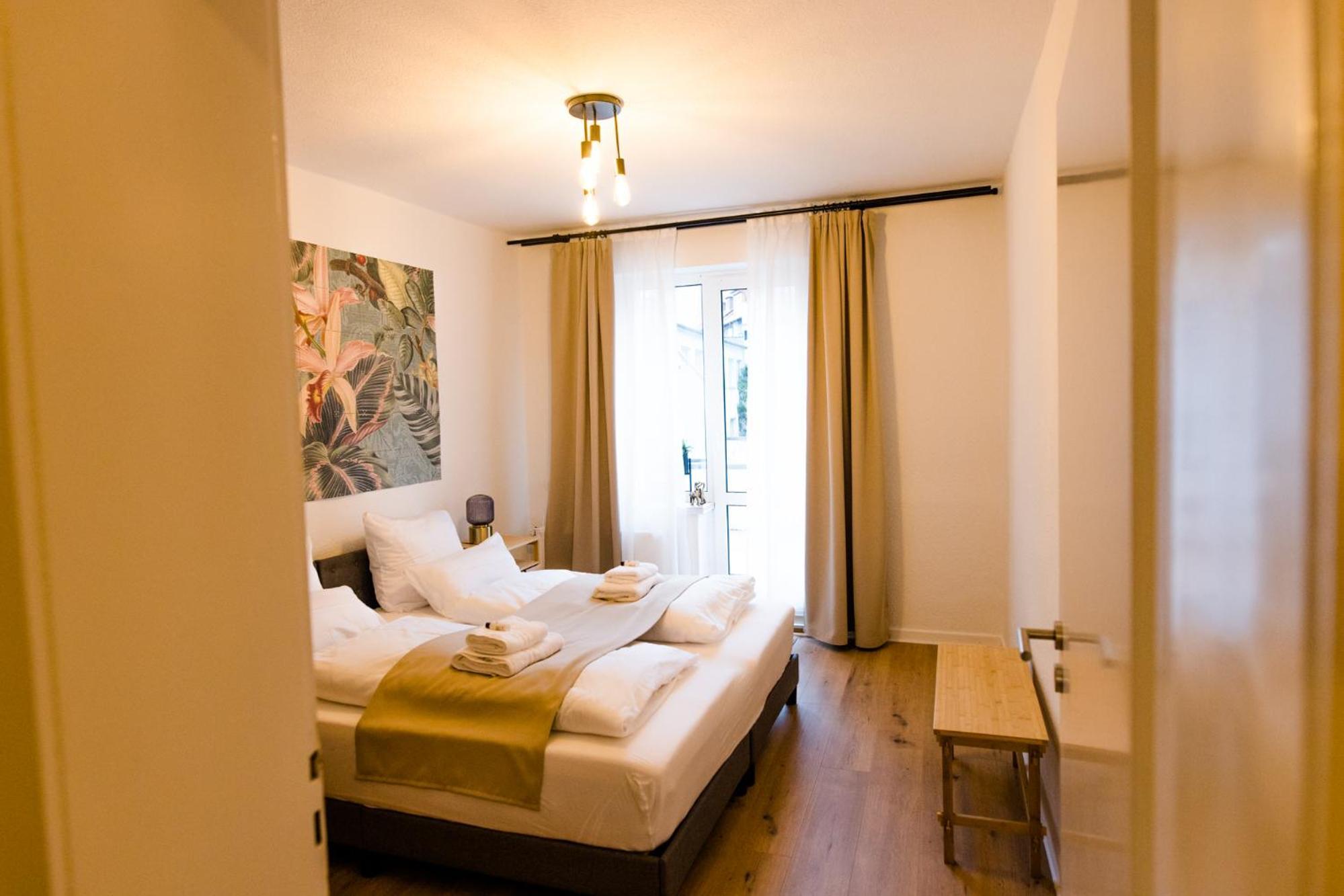 Staylight City - Premium Appartements Mit Balkon ヒルデスハイム 部屋 写真