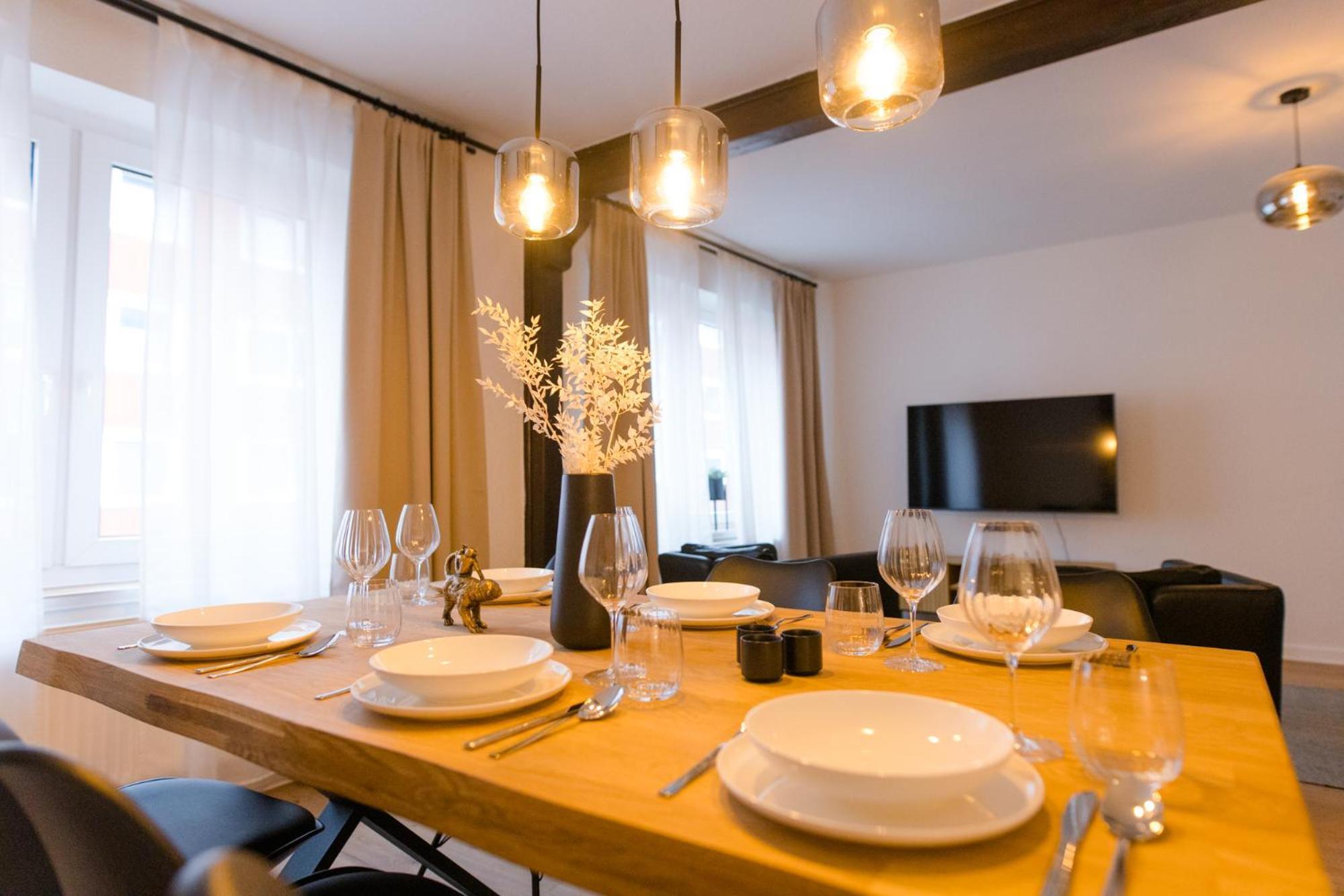 Staylight City - Premium Appartements Mit Balkon ヒルデスハイム 部屋 写真